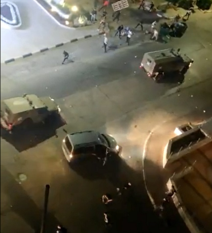 اصابات باقتحام قوات الاحتلال لمدينة رام الله